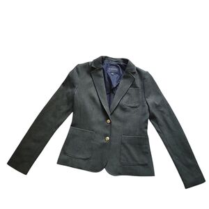 Banana Republic Women’s Green Blazer Size 0 – Classic Workwear Jacket Academia
